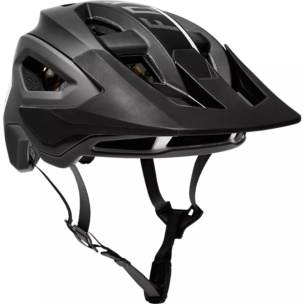 Fox Racing Speedframe Pro Blocked MIPS Helmet - Black  Large