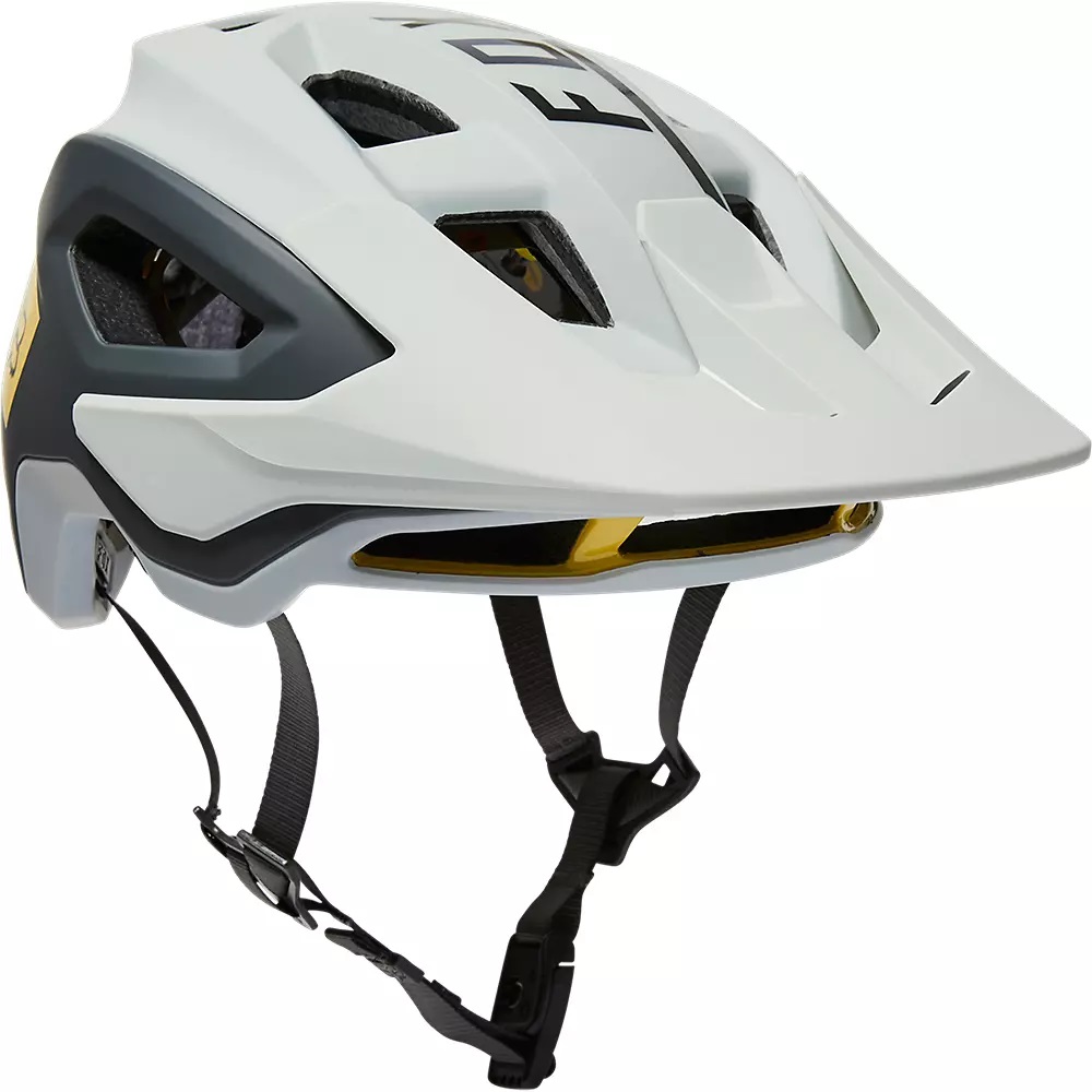 Fox Racing Speedframe Pro Blocked MIPS Helmet - White  Large