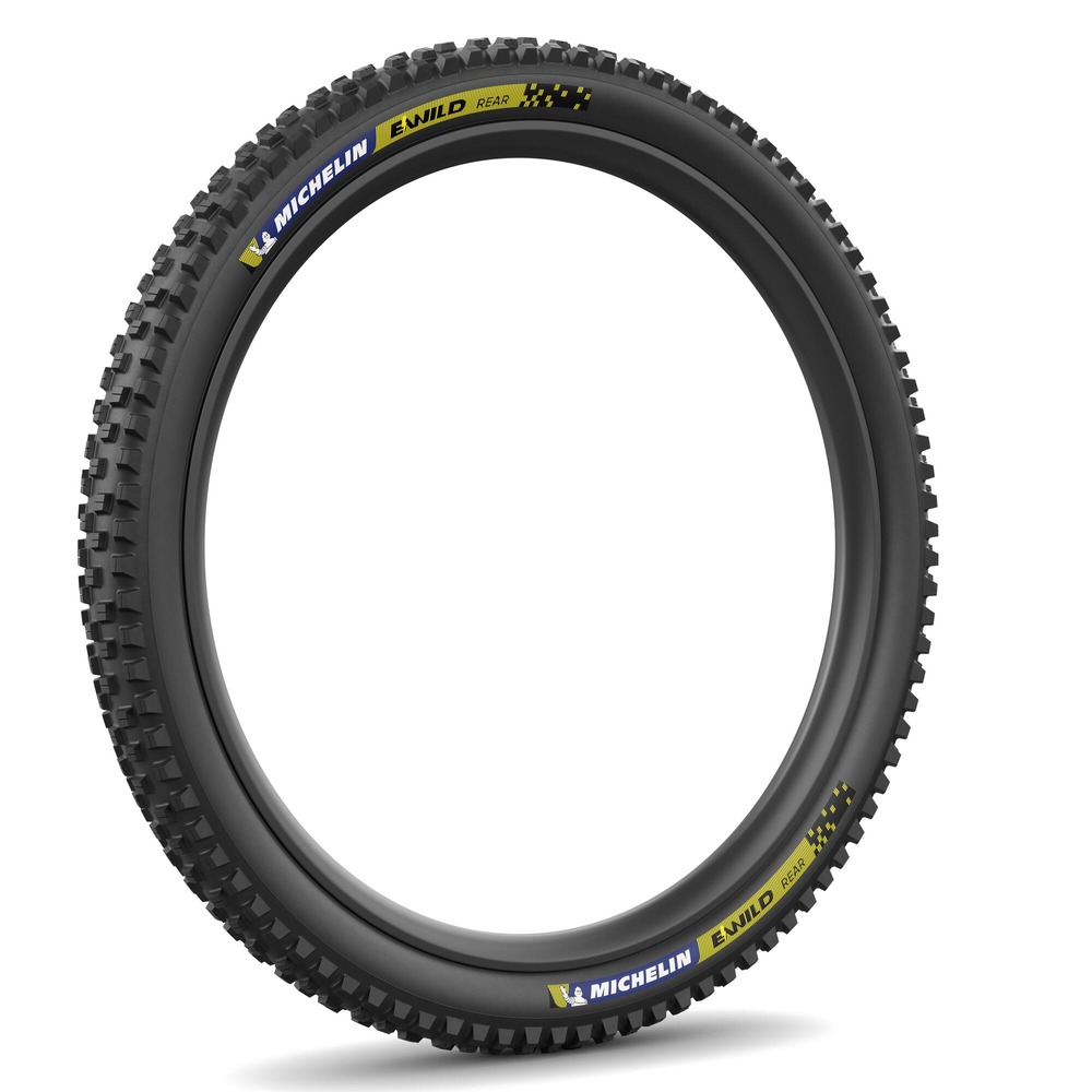 Michelin E-Wild Rear Racing Line Tire - 29 x 2.6  Tubeless  Folding  Blue & Yellow Decals