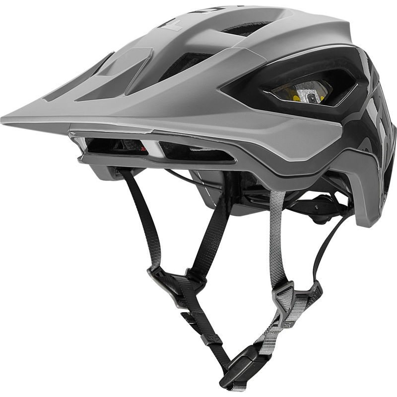 Fox Racing Speedframe Pro Helmet w/ MIPS  Fidlock - Pewter Grey  Large