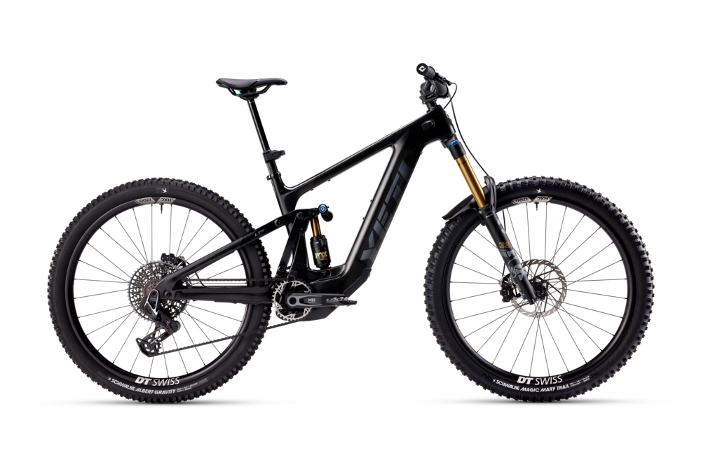 Yeti LTe Turq Series Complete E-Bike w/ T3 X0 T-Type Build  Black