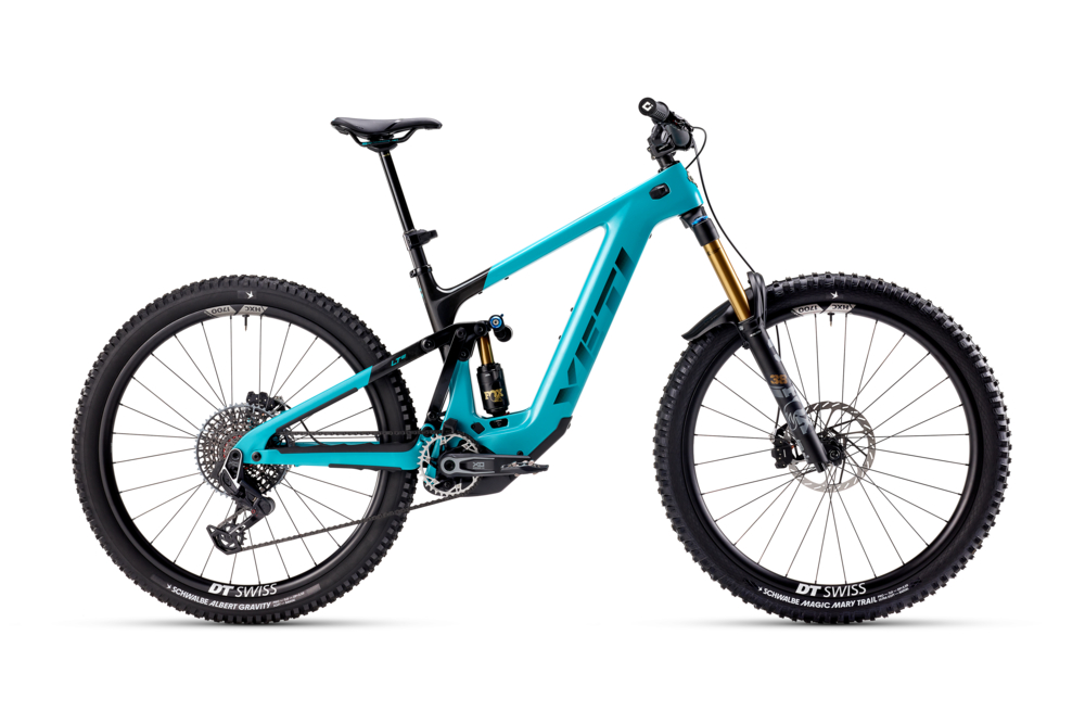 Yeti LTe Turq Series Complete E-Bike w/ T3 X0 T-Type Build  Turquoise