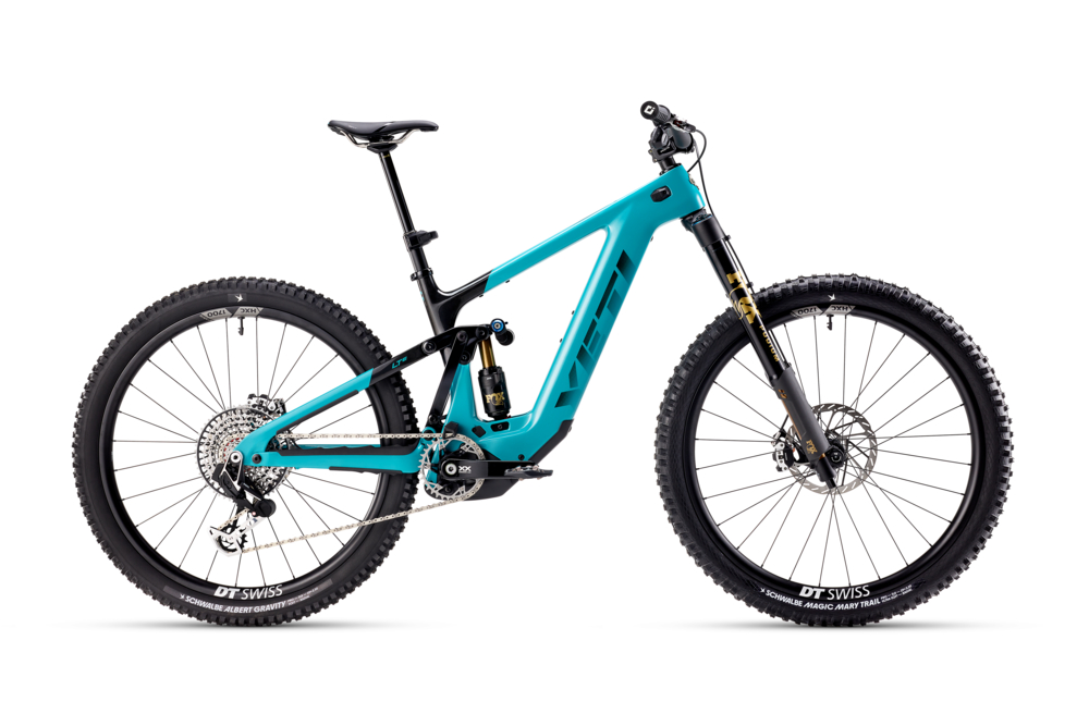 Yeti LTe Turq Series Complete E-Bike w/ T4 XX T-Type Build  Turquoise