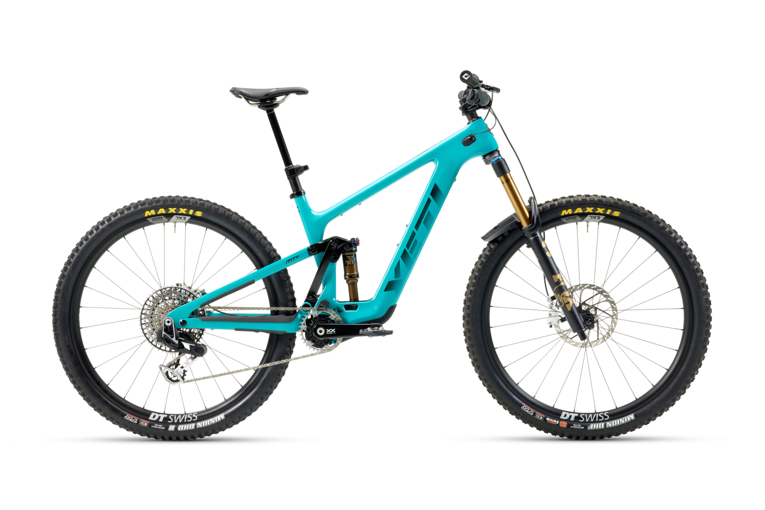 Yeti MTe Turq Series Complete E-Bike w/ T4 XX T-Type Build  290Wh  Turquoise