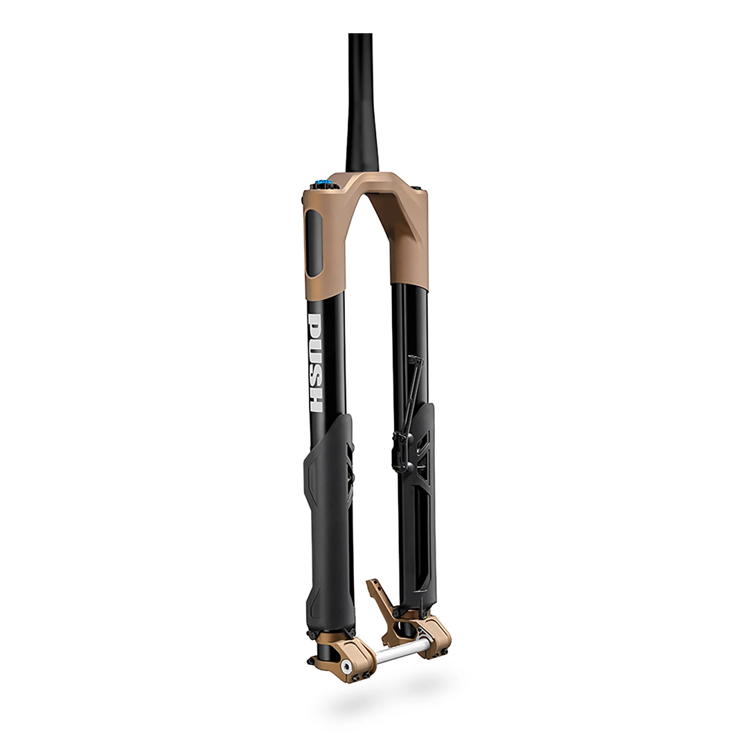 PUSH Industries Nine One V2 Suspension Fork  29"  160mm  15 x 110mm Boost  44mm Offset  Bronze