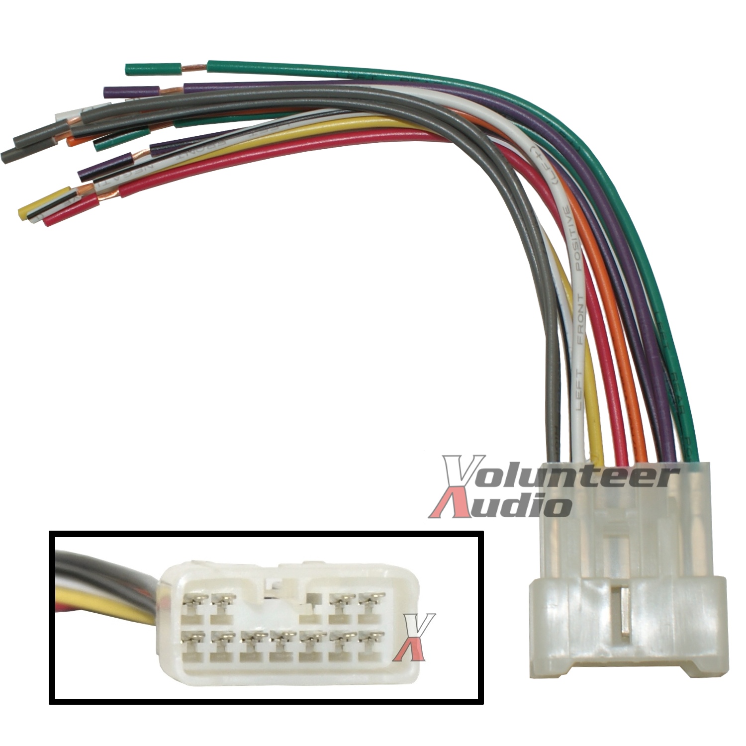 Suzuki Car Stereo Cd Player Wiring Harness Wire Aftermarket Radio Install Plug