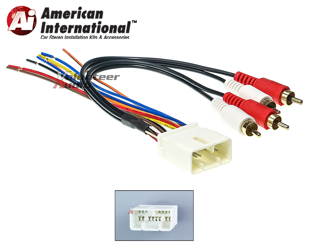 Toyota Car Stereo CD Player Wiring Harness Wire ... general speakers wiring diagram 