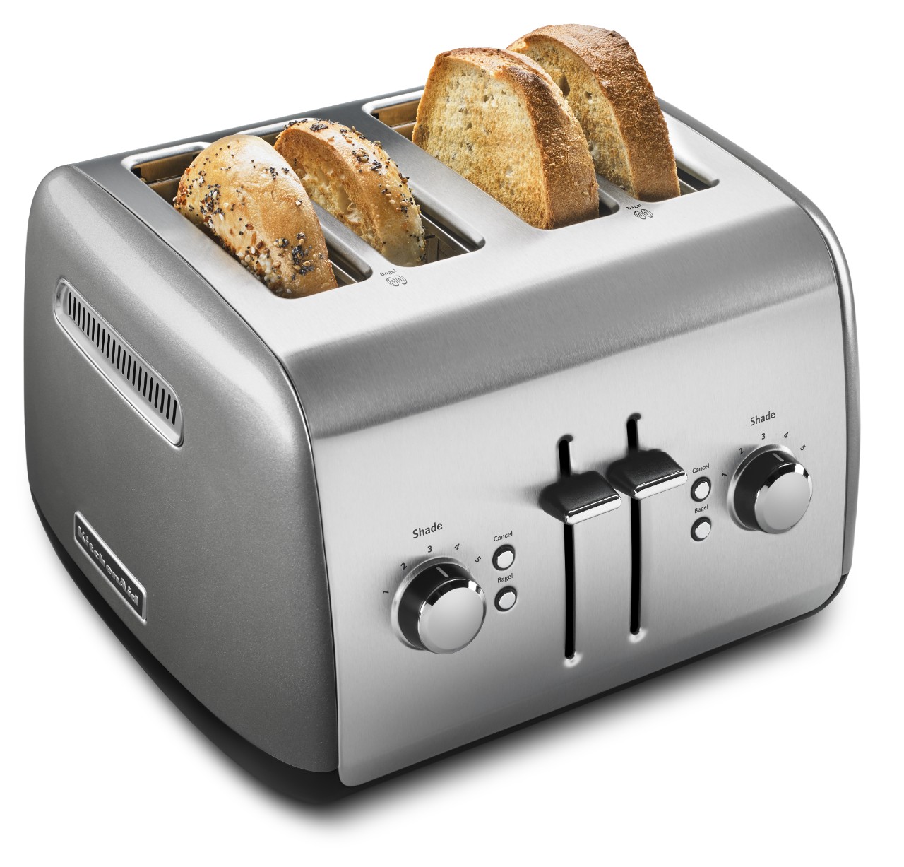 KitchenAid Refurbished 4-Slice Toaster with Manual High-Lift Lever, RKMT4115 - Picture 4 of 11