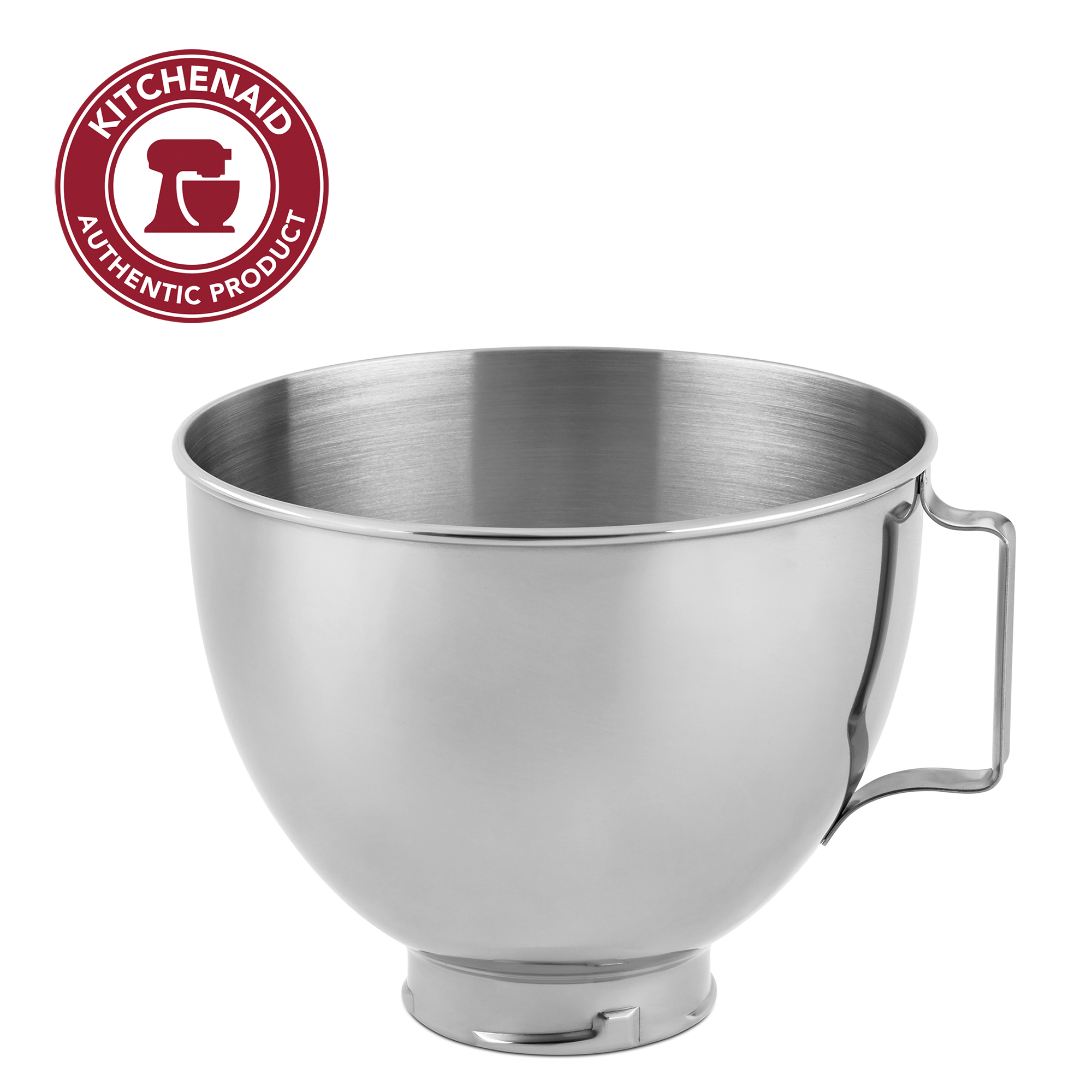 KitchenAid 4.5Qt. Polished Stainless Steel Bowl with Handle, K45SBWH