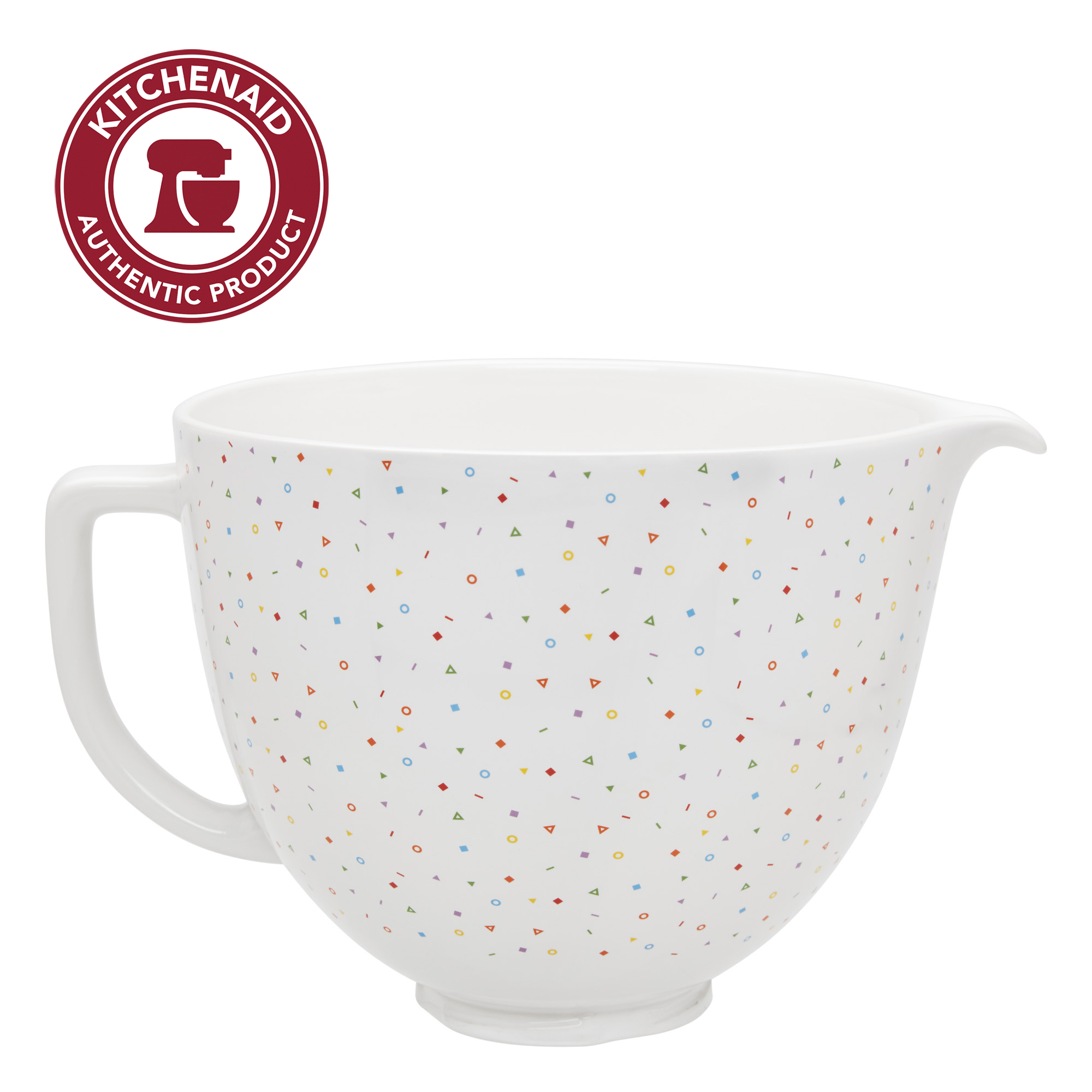 Kitchenaid R K45sbwh Replacement 4 5 Quart Mixing Bowl For K45 K45ss Ksm90 Ksm75 Home Garden Patterer Kitchen Dining Bar