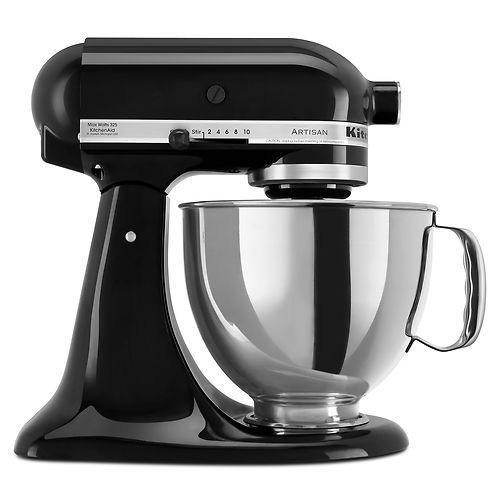 KitchenAid Artisan Series 5 Quart Stand Mixer tilt-head design with stainless steel bowl