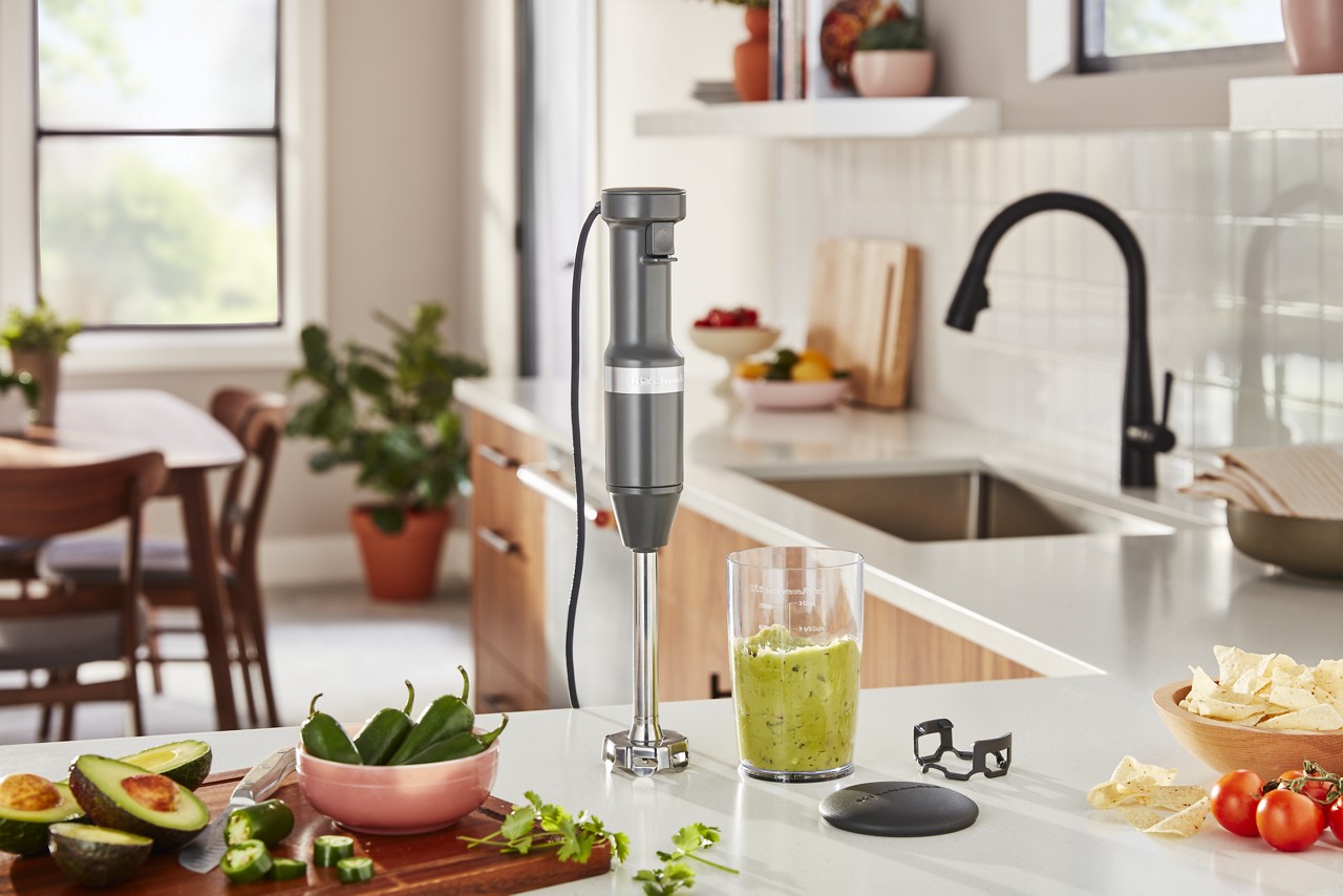 KitchenAid Refurbished Variable Speed Corded Hand Blender, RKHBV53