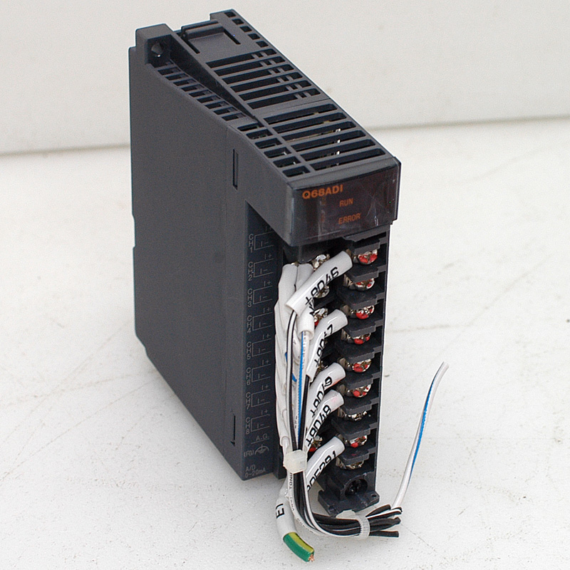 Mitsubishi MELSEC-Q A/D Converter Unit Q68ADI Analog-Digital 8 Channel ...