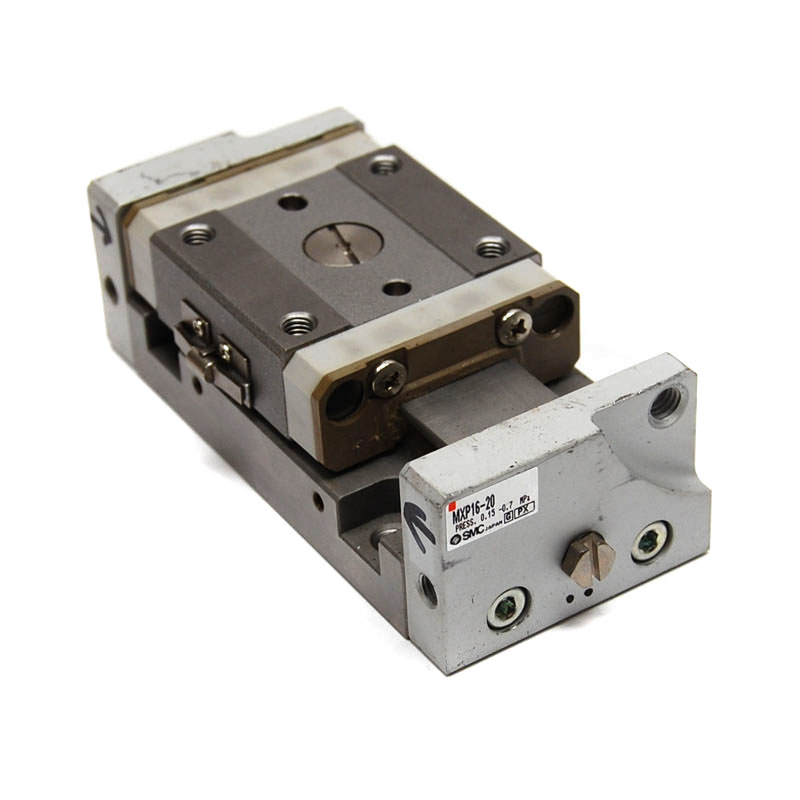 SMC Pneumatics MXP1620 Linear Guide Cylinder Slide Table 250psi Air