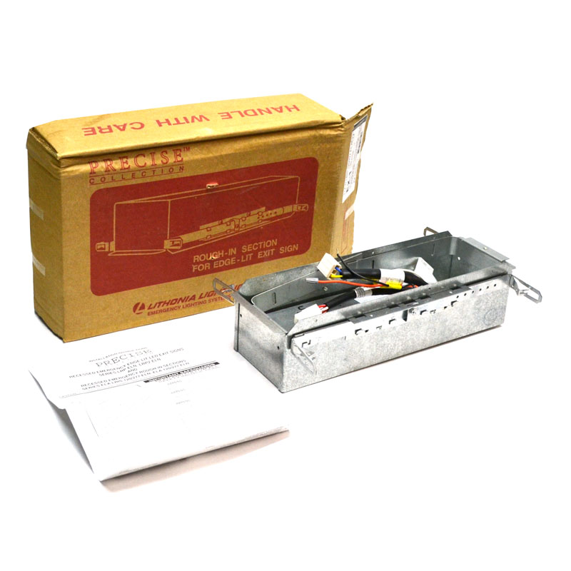 Lithonia ELA-R-2LRIS-120//277-EL-N Precise Edge-Lit Exit Sign Rough-In