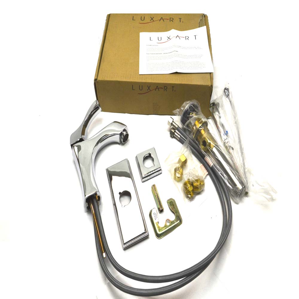 New Luxart Pt211 Pucp Perpetua Polished Chrome Single Post Mount