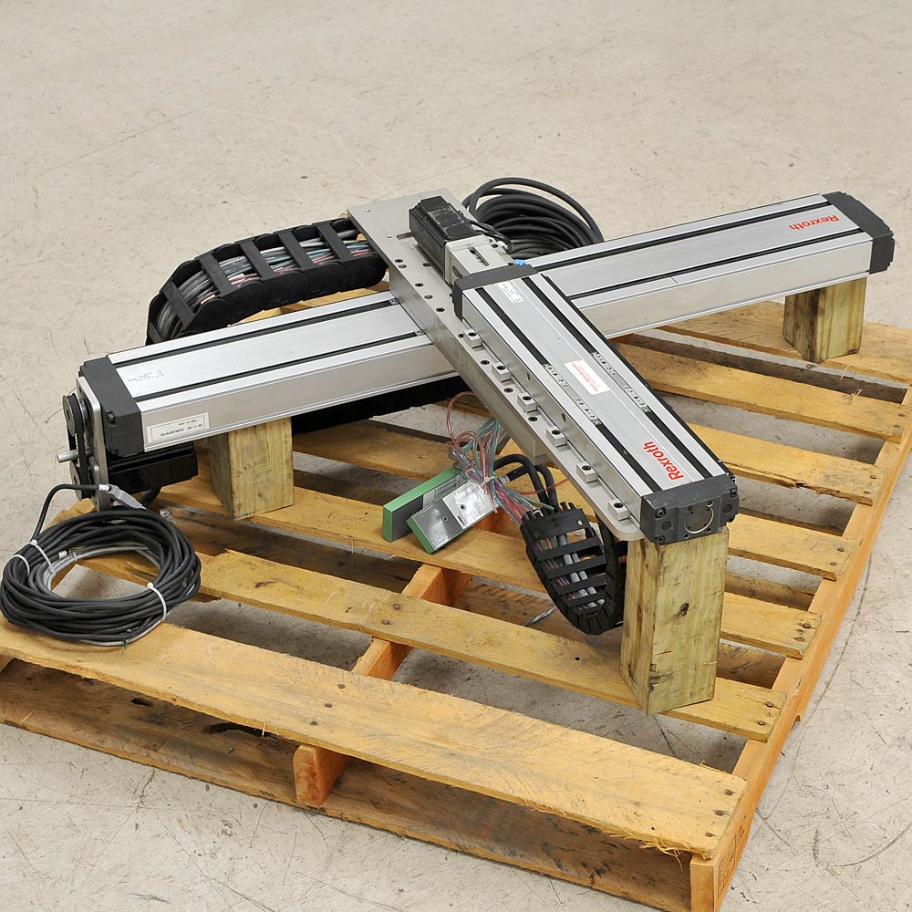 Bosch Rexroth 2Axis X/Y 90cm Cartesian Robot Linear Actuator Module