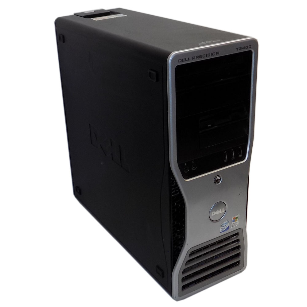 Dell Precision T3400 Desktop Intel Core 2 Quad Q6600 2.40Ghz 4GB 250GB
