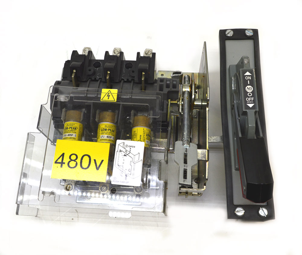 Allen Bradley 1494VDS60 60Amp Disconnect Safety Switch Fuses Fuse