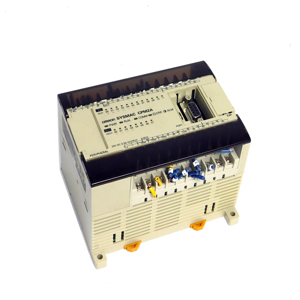 Omron CPM2A-20CDR-A SYSMAC Programmable Logic Controller PLC Module 100 ...