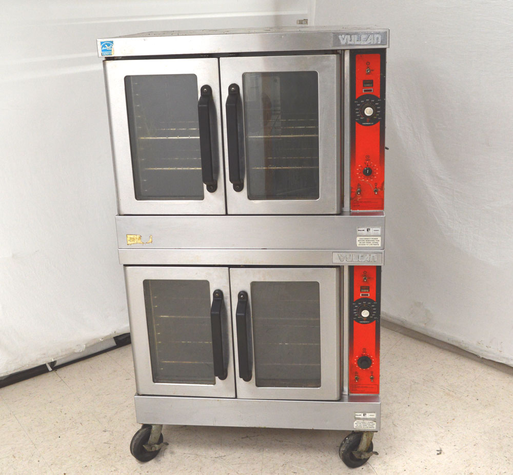 Vulcan VC4GD10 DoubleStack Gas Convection Oven VariSpeed 44kBTU/Hr