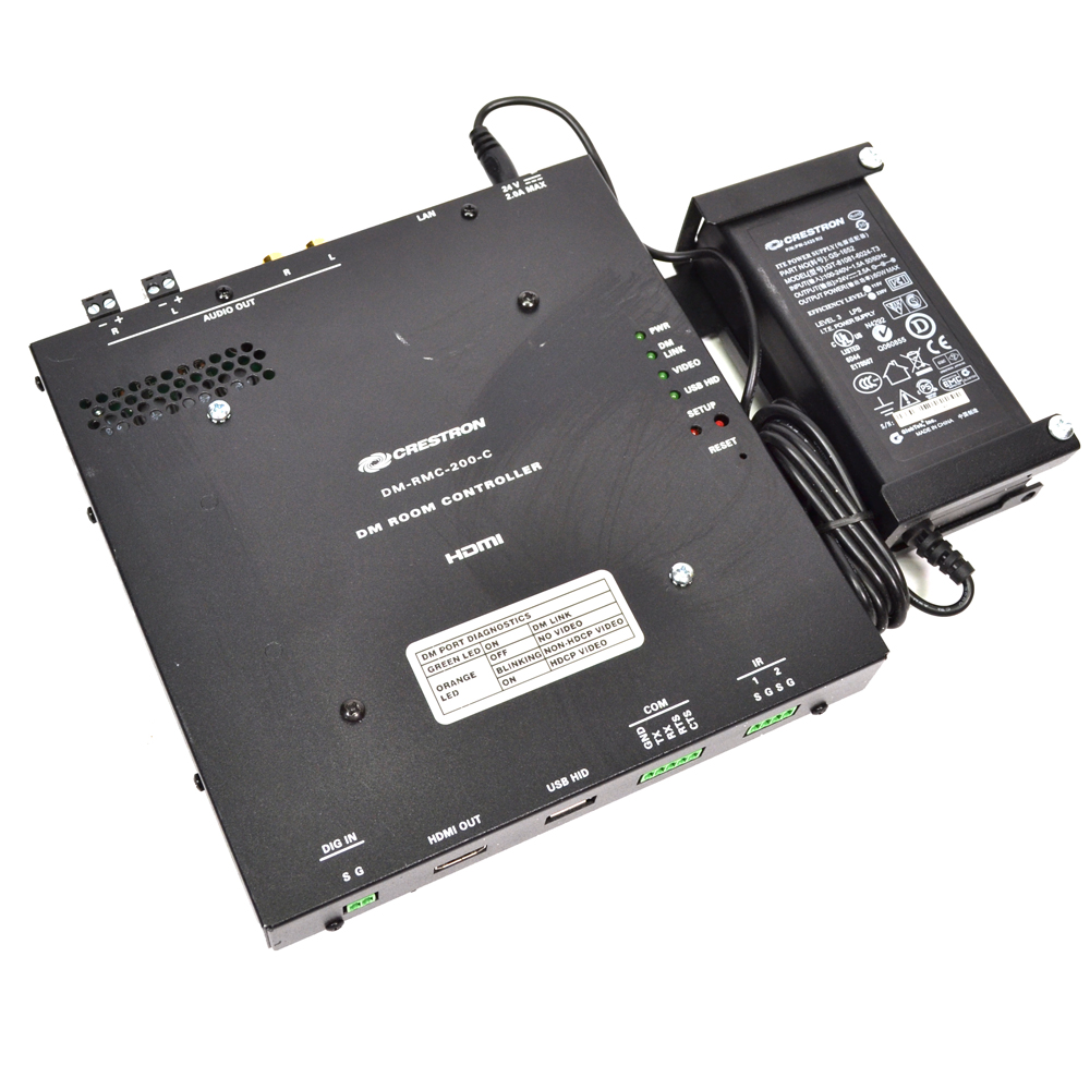 Crestron DMRMC200C Digital Media 8G+ Receiver &amp; Room Controller &amp; AC