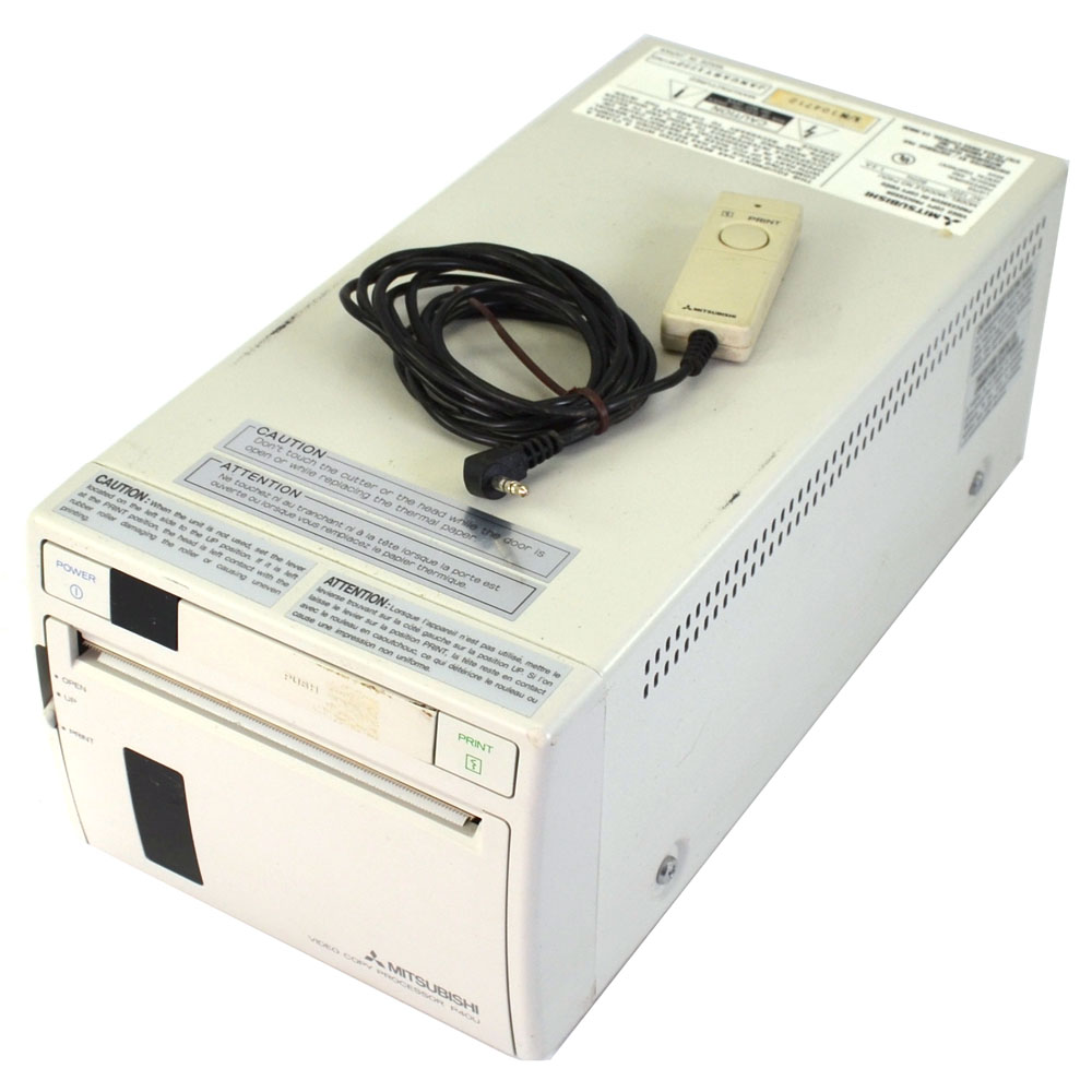 Mitsubishi P4OU Videokopierer Drucker mit Fernbedienung - getestet - Bild 1 von 5