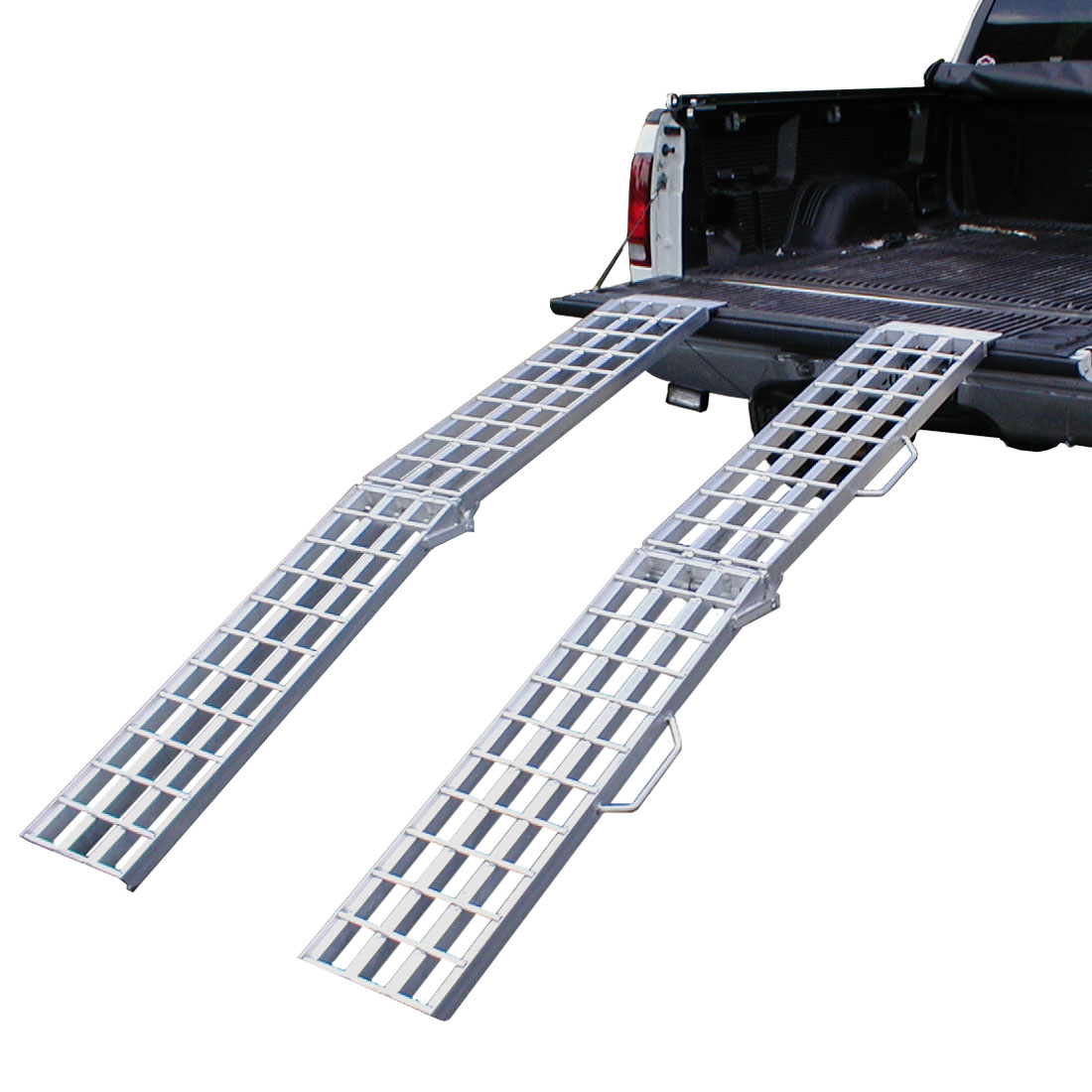 90" Folding Dual 4Beam Runner Lawn Tractor ATV Ramps 1,500 lb Capacity