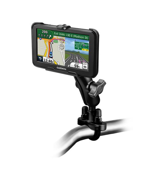 Arkon Waterproof Handlebar Mount For Garmin Nuvi 2519 / 2519LM – Motorcycle Satnav