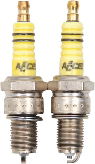 ノン Accel U-Groove Spark Plugs 2-Pack #2418 Harley Davidson | eBay