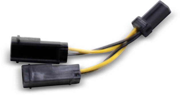 a  CIRO Power Y-Harness for CIRO Lighting Accessories #40096 Harley