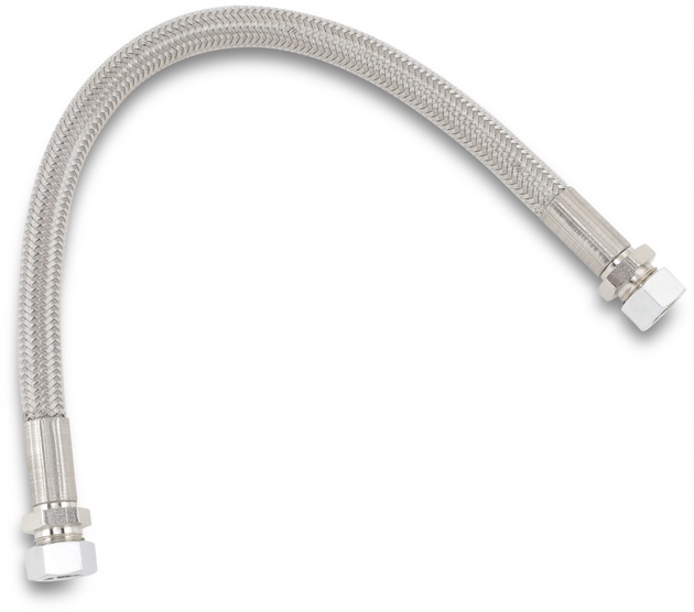 DS Stainless Steel Fuel Tank Crossover Line #141919 Harley