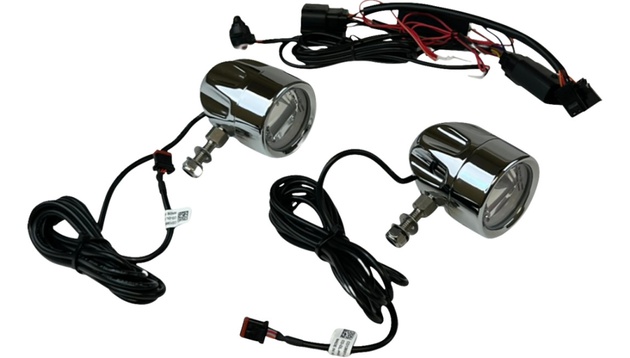 Custom Dynamics ProBEAM LED Halo Fog Lights Chrome #PB-FOG-23-C