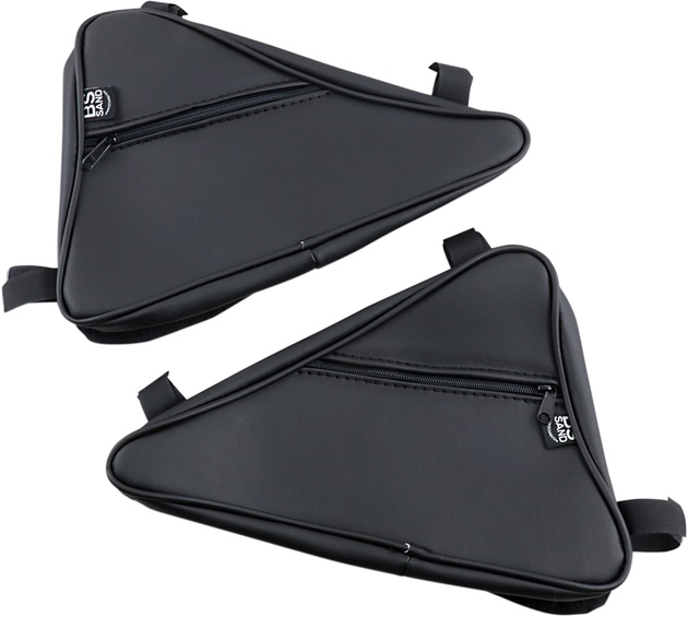 BS Sand Triangular Door Bags Black #YXZSBBLK for Yamaha
