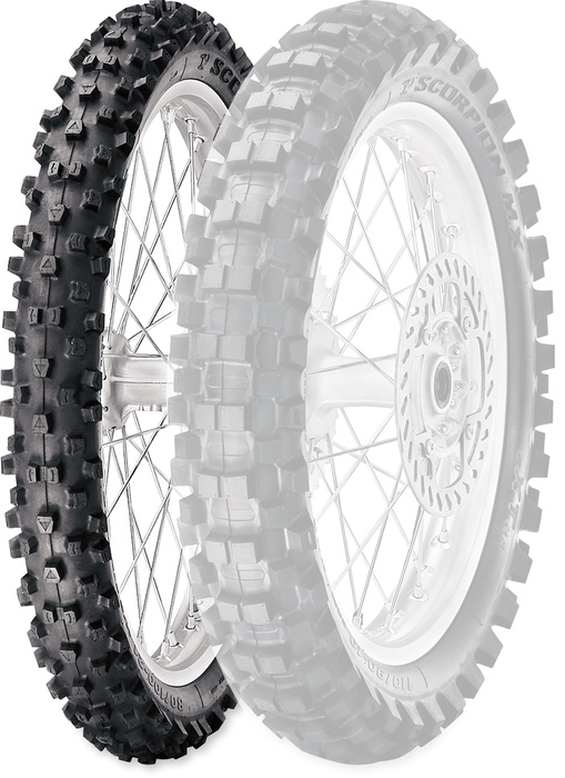 Pirelli Scorpion MX eXTra J Front 70//100-19 TT 42M Front wheel, NHS