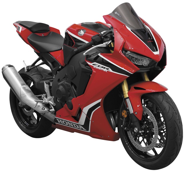 Dark Smoke ZERO GRAVITY 17-19 Honda CBR1000RR SR Series Windscreen