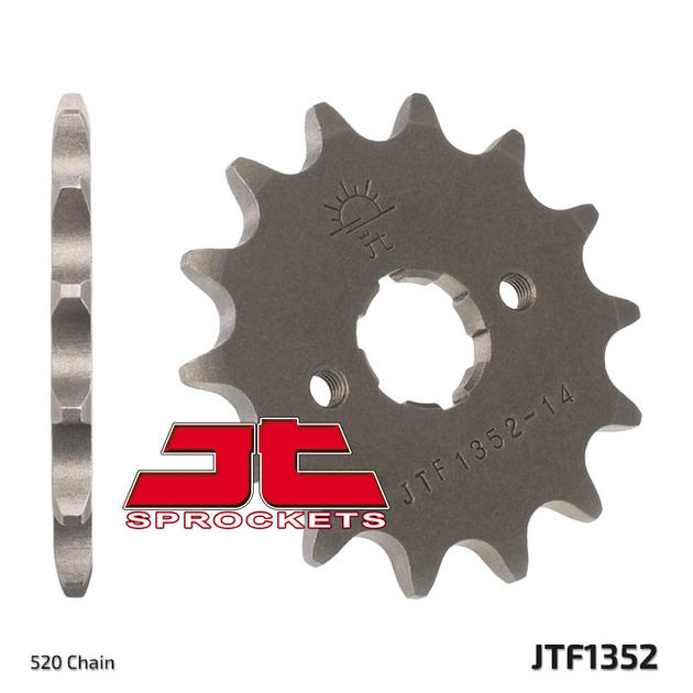 JT Sprockets JTF1352.14 14T Steel Front Sprocket JT Sprockets JTF1352.14 14T Steel Front Sprocket