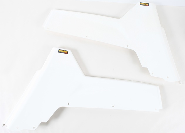 Maier Rear Fender White for Polaris RANGER RZR S 800 2009-2014