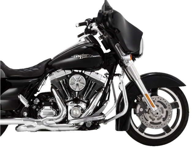 Vance & Hines PCX Power Duals Head Pipes Chrome #16332 Harley