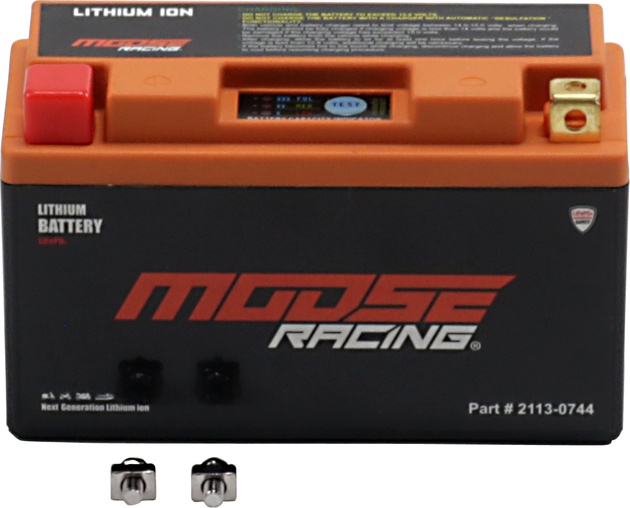 ユウ Moose Lithium-Ion Battery #202989 fits Yamaha YW125 Zuma 125 2009