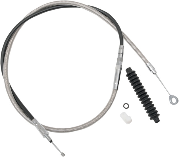 P Drag Specialties Braided Clutch Cable Standard #38665-00 Harley