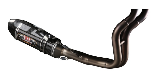 Yoshimura R-77 Race Works Full Exhaust System Carbon Yamaha FZ/MT