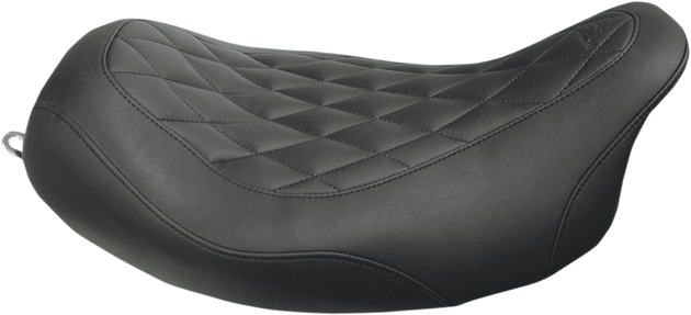 【star piece】 Mustang Wide Tripper Solo Seat Diamond Stitch Black #76694 Harley
